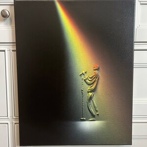 Colorful Spotlight Canvas Art